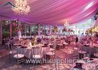 Rainproof Aluminum Outdoor Party Tents For Different Activities PVC Fabric