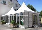 Aluminum Frame Pagoda Party Tent Glass Wall For Outdoor Event