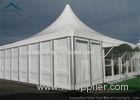 ABS Solid Wall Luxury Pagoda Tents For Commercial Activities 8m * 8m