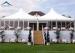 Stander Size High Peak Pagoda Wedding / Party Tent With Glass Wall And Curtains