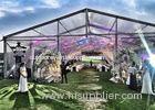 European Style Customized Large Wedding Glass Wall Tents For Parties