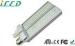 Aluminum Pure White SMD5630 12W LED PL Bulb G24 E27 LED Lamp 1200 lumen 80ra