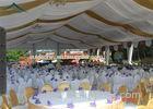 Customized Size European Style Tents With Outdoor Decoration And Floor