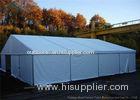 White PVC Side European Style Tents For Warehouse With Heavy Duty Materials