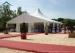 White Mixed Wedding Reception Tents 10m* 30m Aluminum Tents For Exhibition