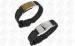 Stainless Steel Jewelry Carbon Fiber Bracelet Magnetic With Bio Energy Silicone