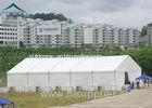 A - Frame Tents Backyard Wedding Tent White Fabric VIP Cassette Flooring