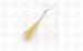 Stylish Stainless Steel Earrings Gold and Silver , Water Drop Earrings Fish Hook