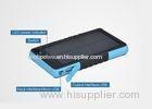 High Capacity solar powered cell phone charger Powerbank with Li-polymer cell 8000mAh