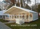 Beautiful Lining Decorations Glass Wall Tents With Aluminum Structure