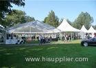 Transparent Marquee Tents For Wedding With Soft PVC Fabric White / Clear