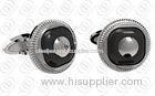 Fashion 316L Stainless Steel CuffLinks Replaceable Element OEM