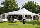 White Mixed Party Marquees Tents With Aluminium Width 20m Outdoor Canopy