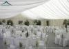 PVC Fabric Outdoor Party Tents Fire Resistant Tents With White Linings