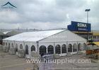 Fabric White Commercial Canopy Tent 10 Meter By 20 Meter, Event Canopies