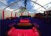 Waterproof European Style Clear Tents With Beautiful Roof Linings / Curtains For Parties