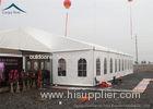 White Large Party Tent With Durable Aluminum Alloy Frame 6x12m
