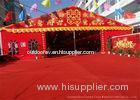 Red Aluminum 20x40 Party Tent Outdoor Wedding Tents Roof Linings Curtains