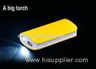 18650 Li-ion Lithium Ion Portable Power Bank 4000mah Mobile Charger With LED Light