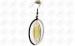 Oval Twisted Gold Hook Earrings OEM / ODM Stainless Steel Jewelry
