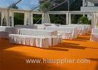 Restaurant Tent With Large Canopies, Clear Outdoor Event Tents With Transparent PVC Roof