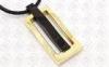 Gold Plated Stainless Steel Pendants , Fashion Metal Pendants