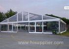 15m * 25m Transparent Water Proof PVC Tent Fabric Party Tents For Outdoor Activity