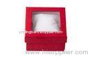 Eco - Friendly Watch Packaging Gift Boxes with Clear Plastic Window
