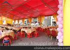 Functional Red Outdoor Event Tents For Wedding And Party 10m * 25m