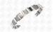 Silver Fashion Jewelry 8.5" Ti2 Titanium Bracelets For Men