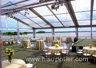Permanently Installed Glass Wall Tents Clear For High Grade Events