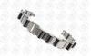 Durable Black Tones Titanium Jewelry , 316L Stainless Steel Silver Bracelets For Men