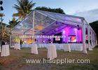 Transparent outdoor tents for parties Backyard Party Tents Clear PVC Fabric 20m x 20m