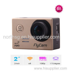 action camra with WIFI 2 inch screen