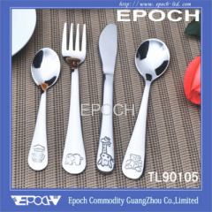 Children Cutlery Set Spoon Knife Fork Dining Set 18/10