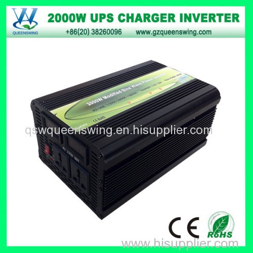 CE Certified 2000W Modified Power Inverter with Charger
