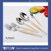 Hot sale for 2015New Design Gold Cutlery Set 304#
