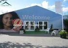 Blue Outdoor Event Tents With Double - Wing Glass Door , Wedding Canopies