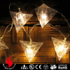 10L triangle cheap christmas lights for indoor decoration