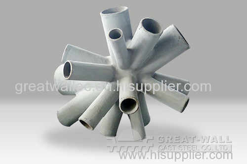 Stainless casting part of Cast Steel Node