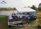White Commercial Event Tents 10m * 20m For Celebrations And Military Affairs