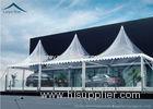 White Marquee Pagoda Shape Exhibition Event Tents For Conference
