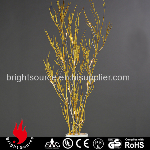Lighted Bamboo Branch Warm White Lights