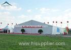 Giant Commerical Exhibition Tents Western White PVC Fabric Canopy Over 500 People