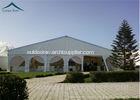 Large Scale Temporary Aluminium Frame Tents With Clear Windows For Function Banquet Export to South