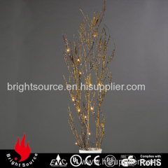 Brown Natura Bamboo Lighting Branch