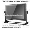 IPS Panel 3G SDI Monitor 10" HDMI Display V-Mount Battery Plate