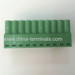 electrical pluggable terminal block pitch 5.08mm