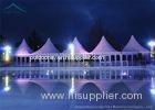 Glass Wall Outdoor Event Tents Pagoda Shape With Aluminum Structure