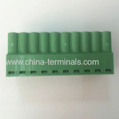 certification UL CE ROHS pitch 5.08mm pluggable terminal block 26-12AWG